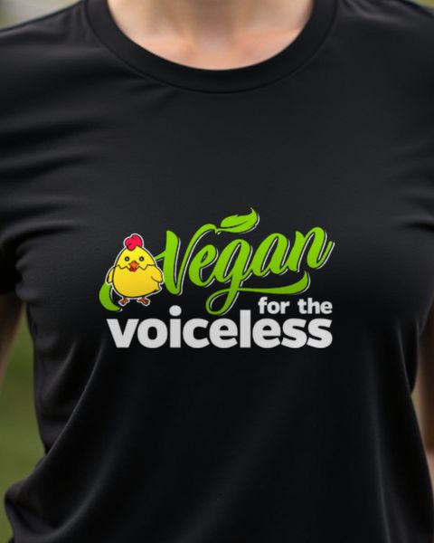 Vegan for the voiceless - Geschenk für Tierliebhaber