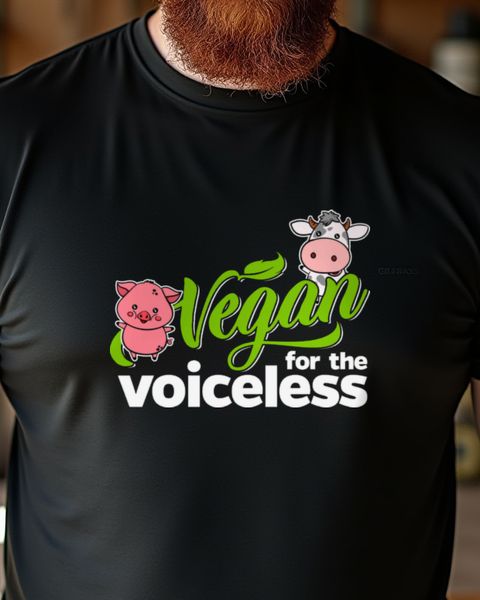 Vegan for the Voiceless - Schwein und Kuh Tierrechte