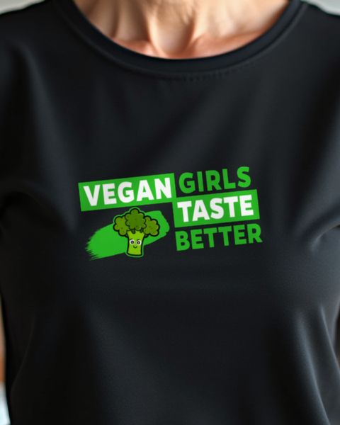 Vegan Girls Taste Better - Brokkoli