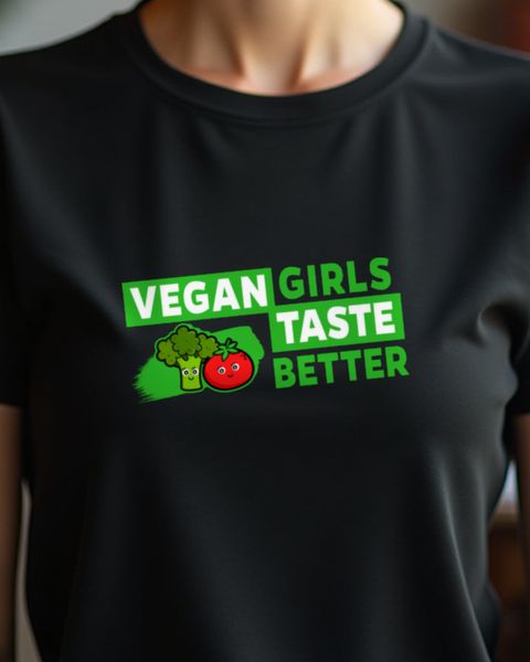 Vegan Girls Taste Better - Brokkoli und Tomate