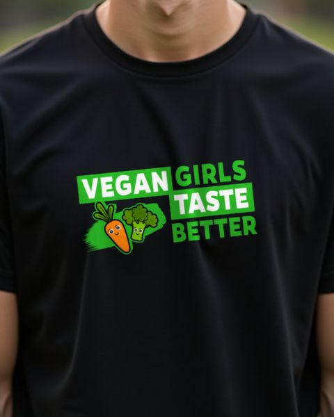 Vegan Girls Taste Better - Karotte und Brokkoli