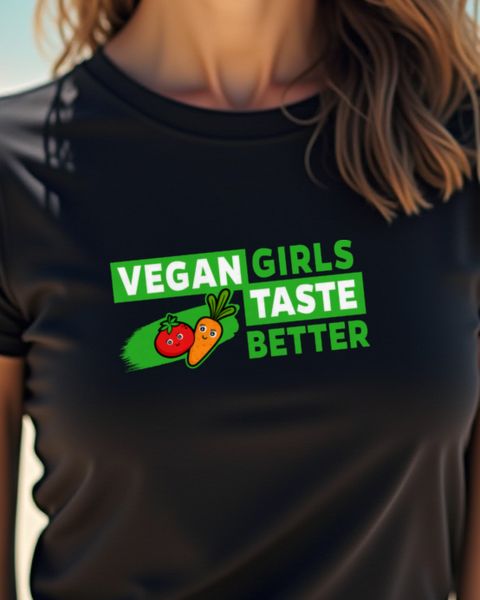 Vegan Girls Taste Better - Tomate und Karotte