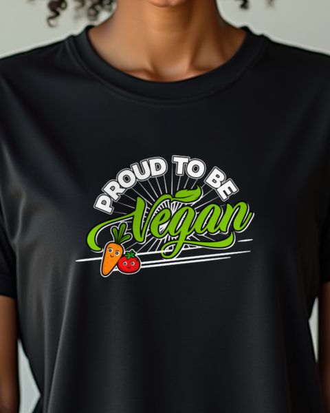 Proud to be Vegan - Lustiges Vegan Motiv