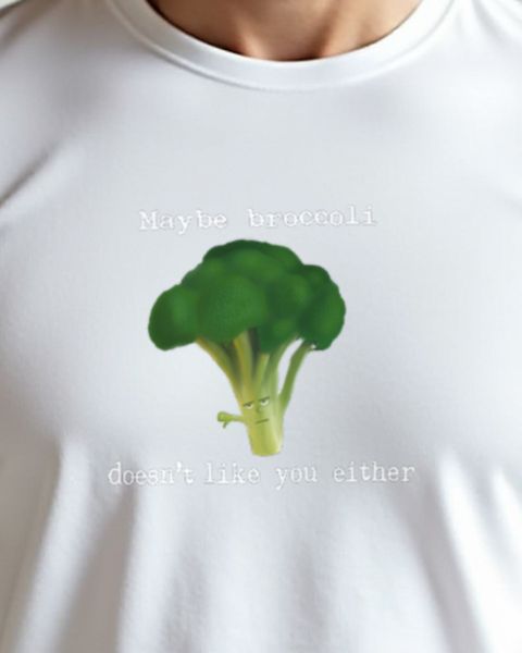 Broccoli Doesn’t Like You - Lustiges Gemüse Motiv