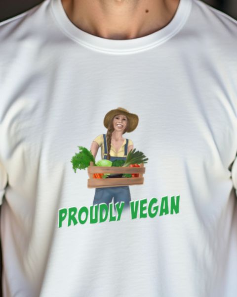 Vegan und stolz darauf - Proudly Vegan Geschenkidee