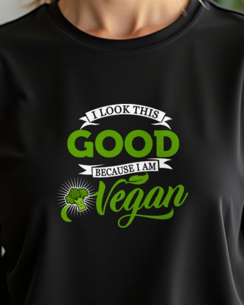 Because I am Vegan - Veggie Spruch