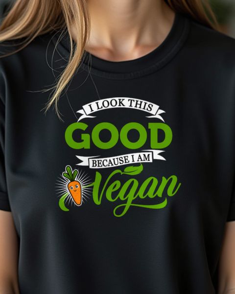 Because I am Vegan - Vegan Lifestyle Motiv