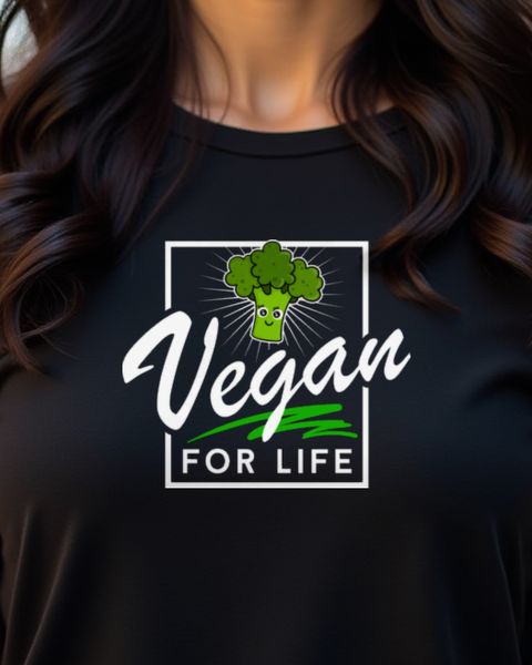 Vegan for Life - Veganer Spruch für Tierfreunde