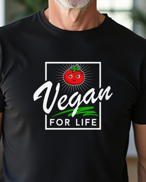 Vegan for Life - Lustige Geschenkidee für Veganerinnen