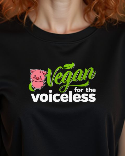 Vegan Shirt Tierliebe - Vegan for the Voiceless