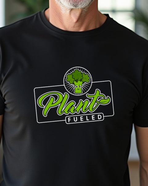 Vegan Statement Plant Fueled - Plant Strong Tee