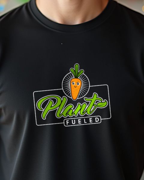 Vegan Statement Plant Fueled - Plant Strong Tee