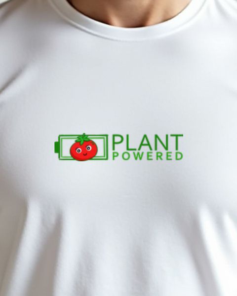 Plant Powered - Cute Vegan Gift for Friends