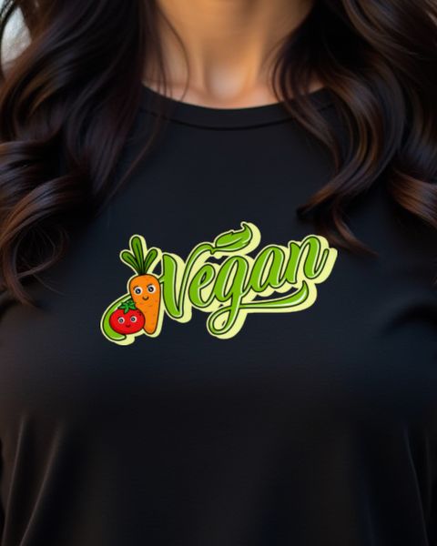 Vegan Text Design - Gift for Vegan Women and Men