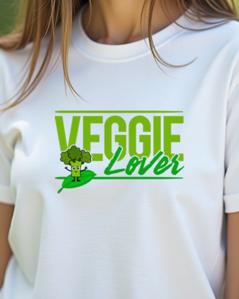 Veggie Lover Saying - Vegetarian Gift Idea