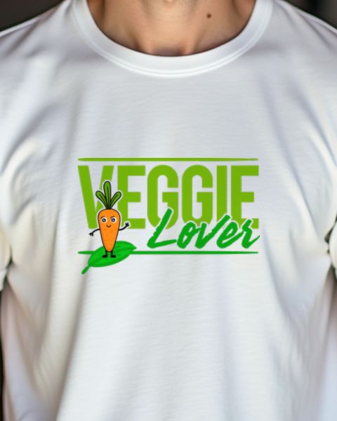 Veggie Lover Lettering - Vegan and Plant Based