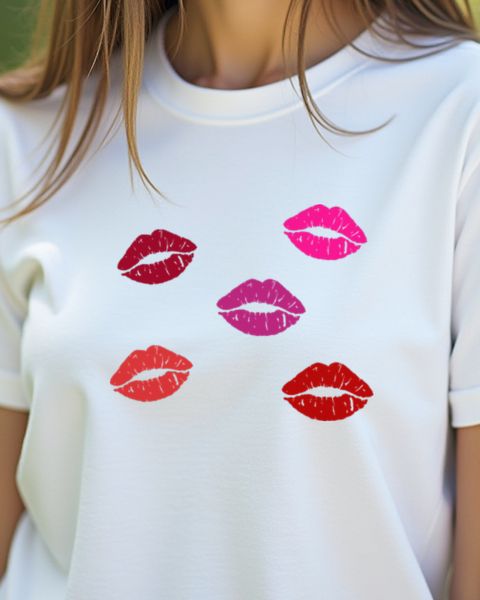 Many Lips - Kiss Mouth Pattern for Women and Couples