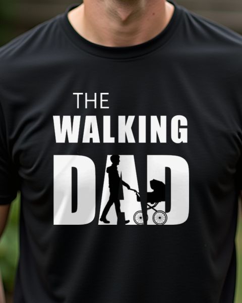 Walking Dad - Lustiges Papa Shirt zum Vatertag