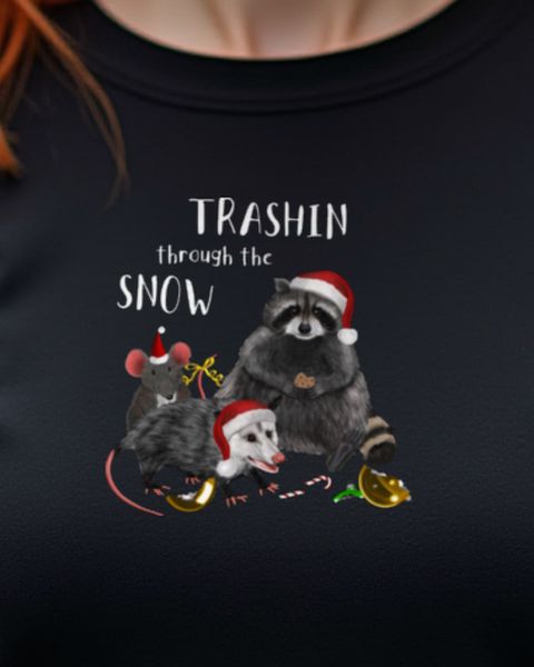 Weihnachten mit Waschbär, Maus, Ratte und Opossum - Tiere