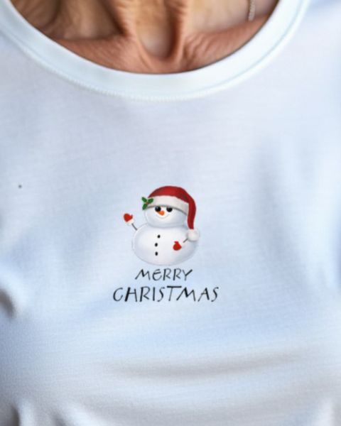 Christmas Snowman - Classic Holiday Snowman Design