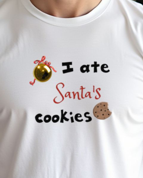 Weihnachtskugel - I ate Christmas Cookies - Plätzchen Spruch