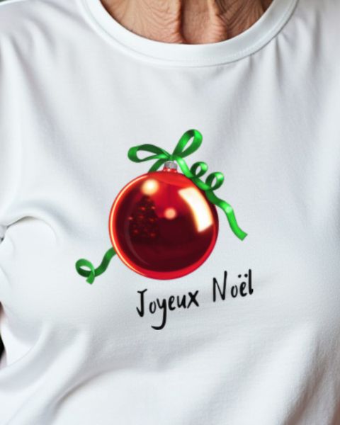 Christmas Ball Joyeux Noël - French Christmas Ornament