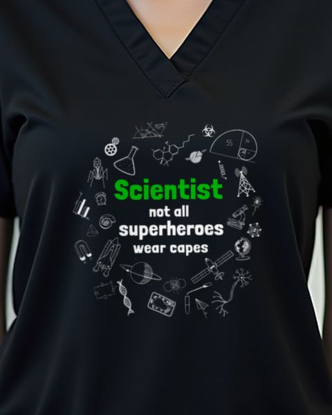 Scientist Superhero - Funny Science Gift Idea