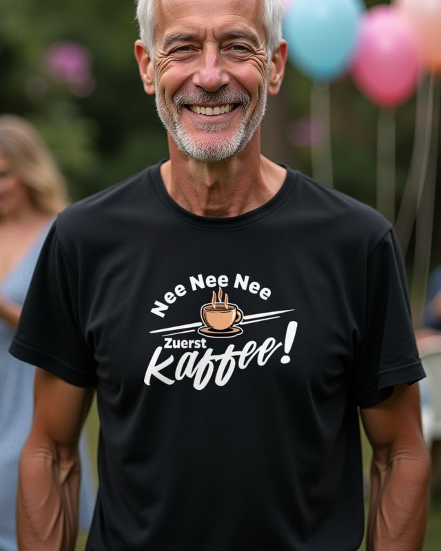 Nee Nee Nee Means Nope - Coffee Gift for Him and Her – T-Shirt