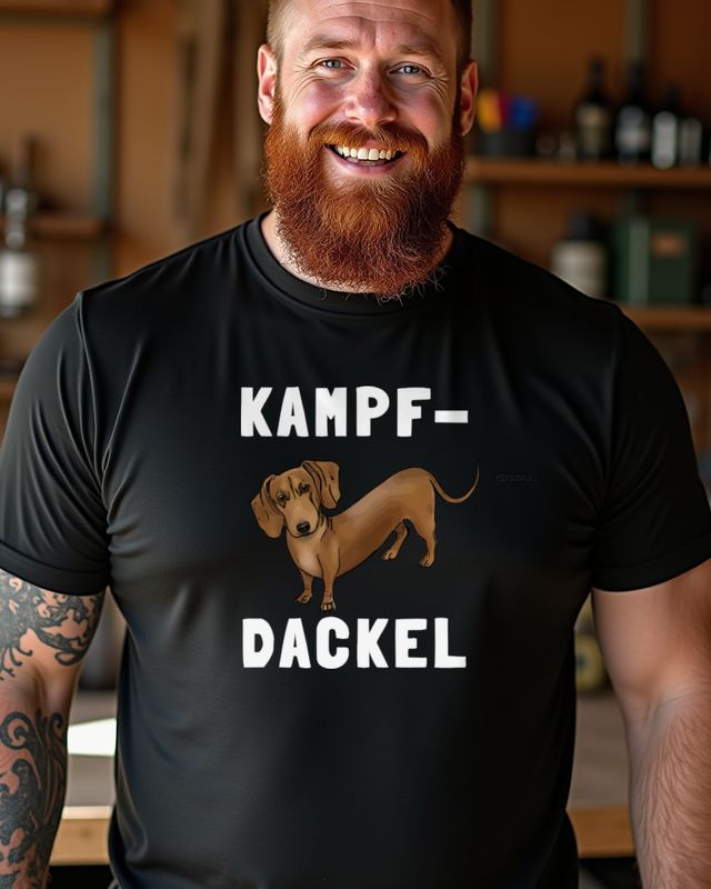 Kampfdackel Dachshund - Funny German Wiener Dog Gift – T-Shirt