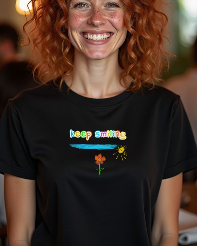 Keep Smiling - Positive Vibes Good Mood Tee โ T-Shirt