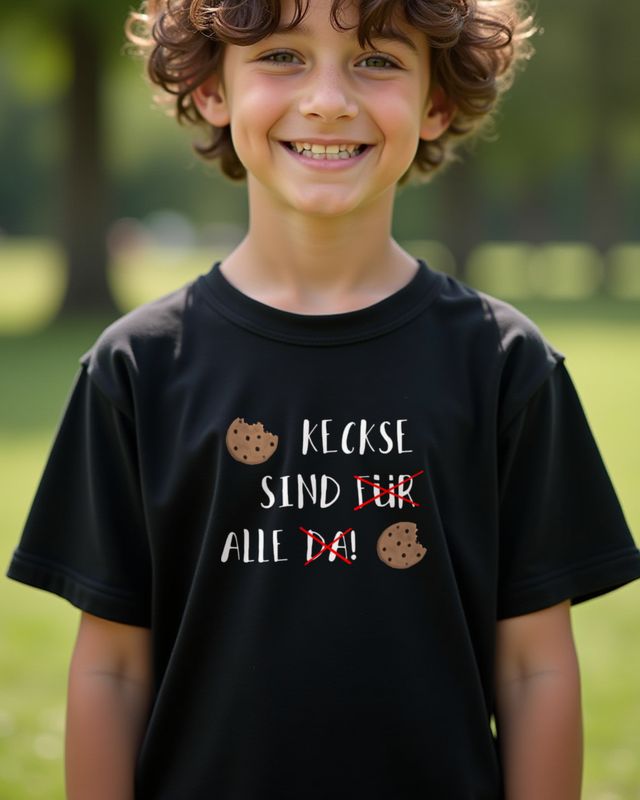 Kekse sind für alle da - aber alle für mich - Plätzchen – T-Shirt