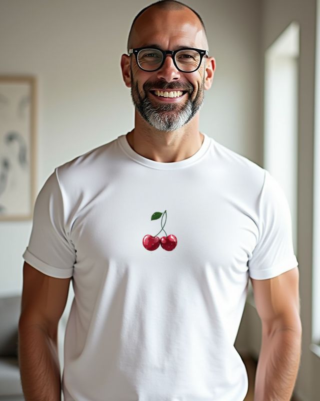 Nasse Kirschen - Frisches Kirsch Motiv für den Sommer – T-Shirt