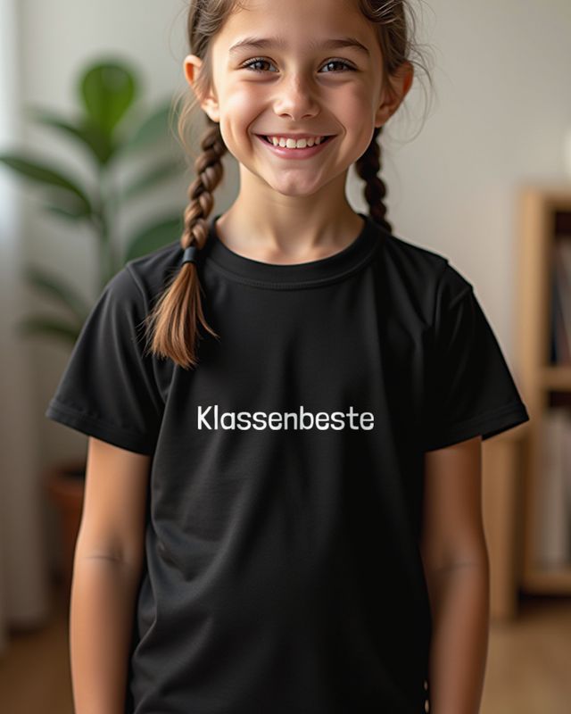 Klassenbeste - Lustiger Spruch für Schülerinnen – T-Shirt