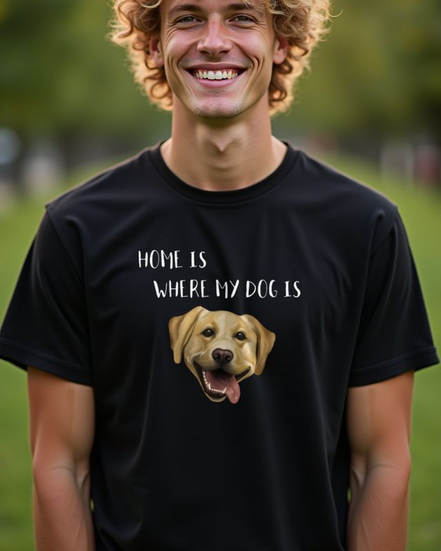 Labrador Home Is Where My Dog Is - Lab Lover Gift