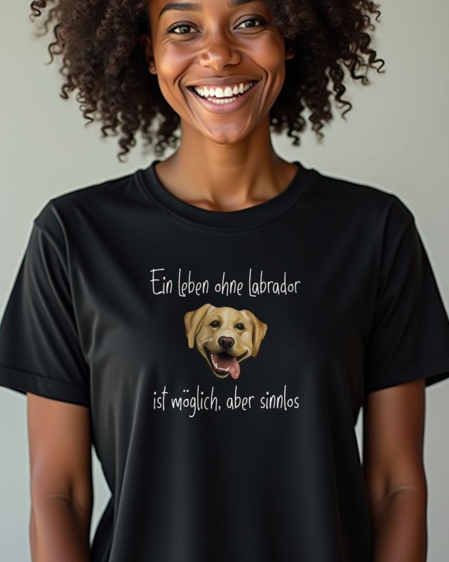 Labrador Lover German Saying - Lab Mom and Lab Dad Gift β T-Shirt
