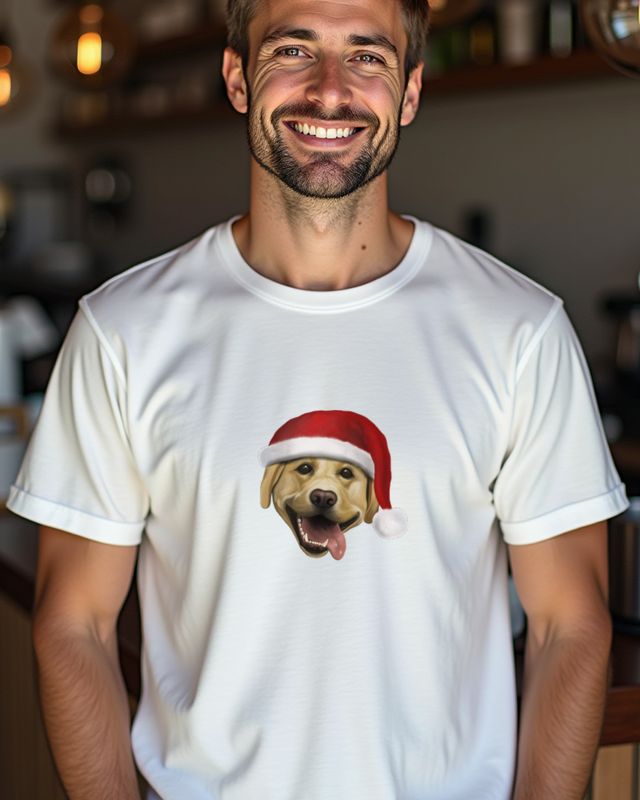 Labrador Loves Christmas - Cute Dog Christmas Design β T-Shirt