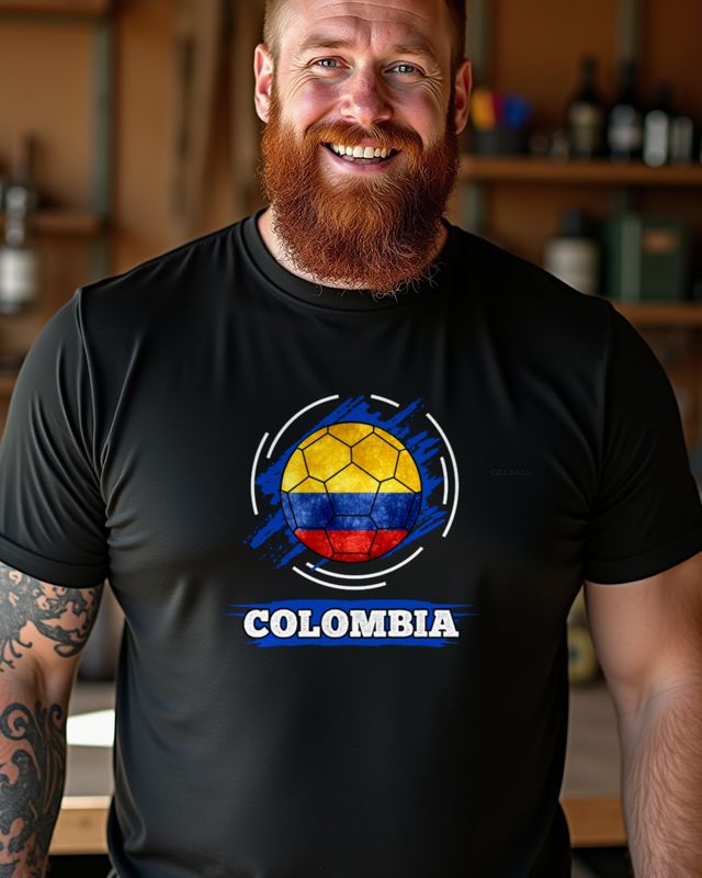 Country Flag of Colombia - Fan Gift for Colombian Pride โ T-Shirt