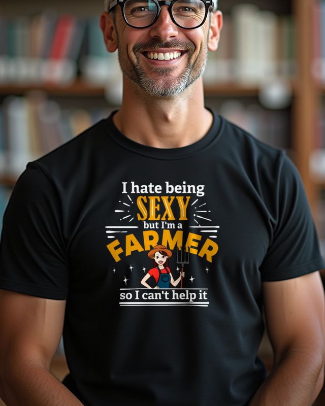 I Hate Being Hot But I'm a Farmer β T-Shirt