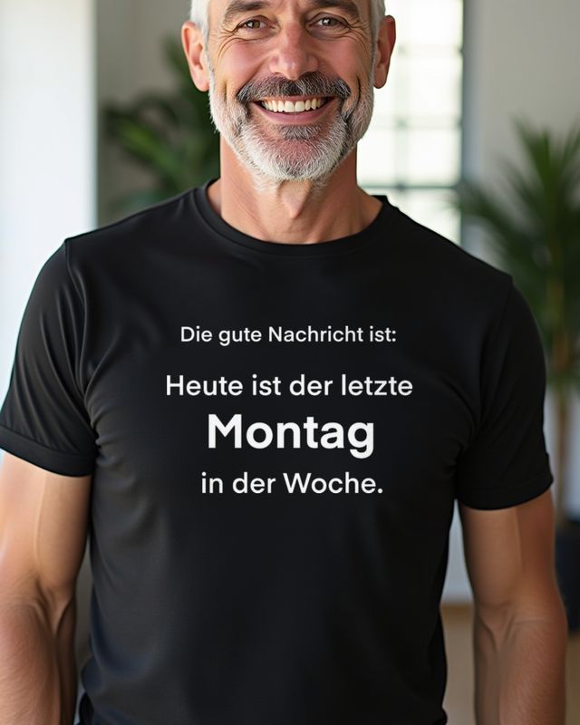 Heute ist der letzte Montag in der Woche - Spruch – T-Shirt