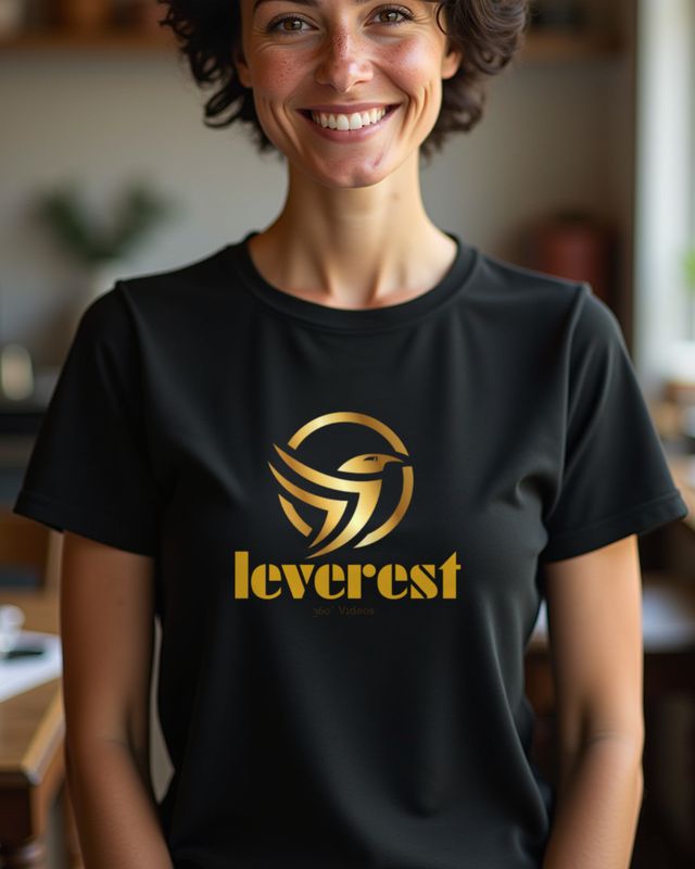 Leverest 360° Videos - Logo – T-Shirt
