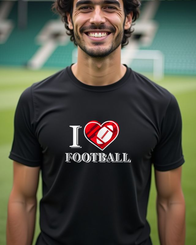 Liebe zum runden Leder - Geschenk für Kicker und Fans – T-Shirt
