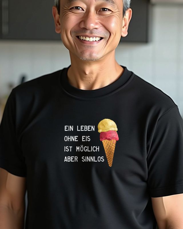 Life Without Ice Cream Is Pointless - Funny Summer Shirt β T-Shirt