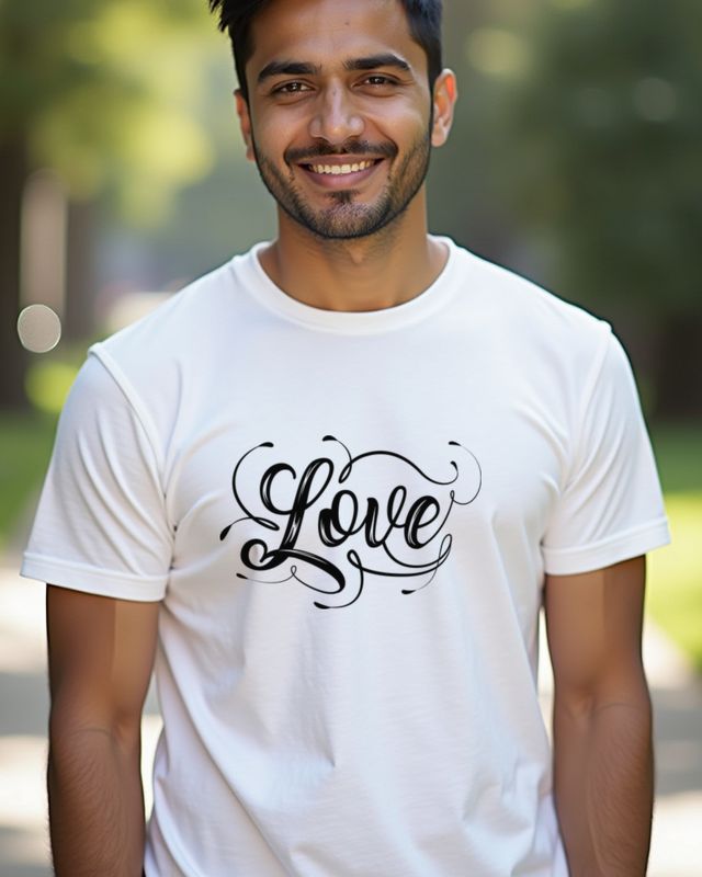 Love Typography - Lettering Design for Valentine’s Day – T-Shirt