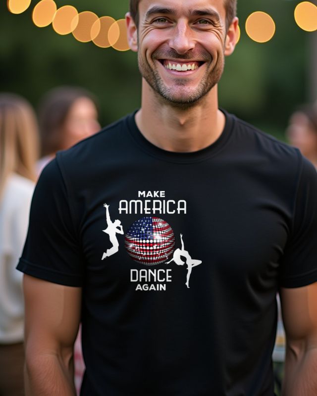 Make America Dance Again - Funny USA Dance Gift โ T-Shirt