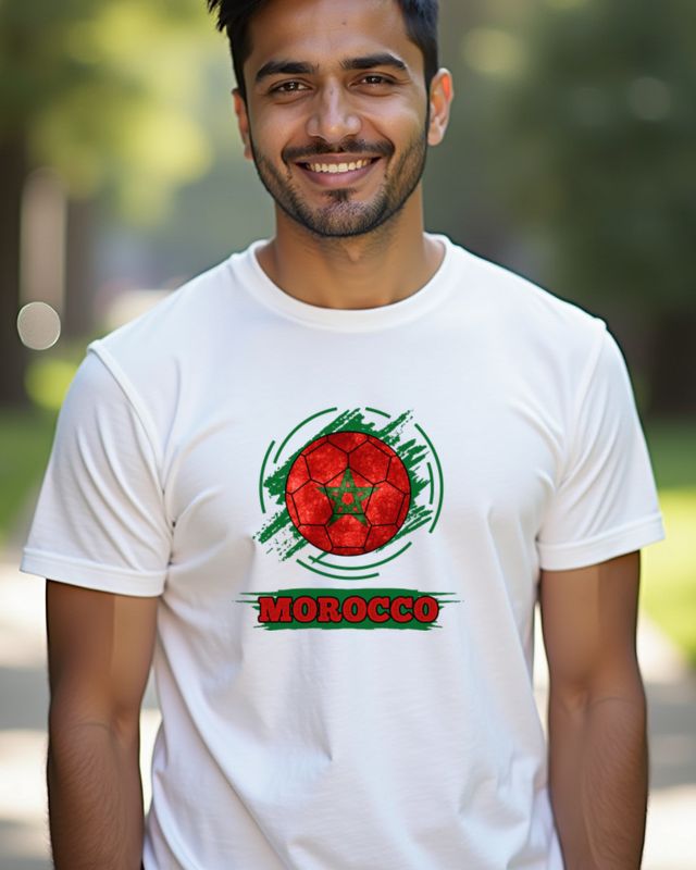 Marokko Flagge - Geschenk für Marokko-Fans und Patrioten – T-Shirt