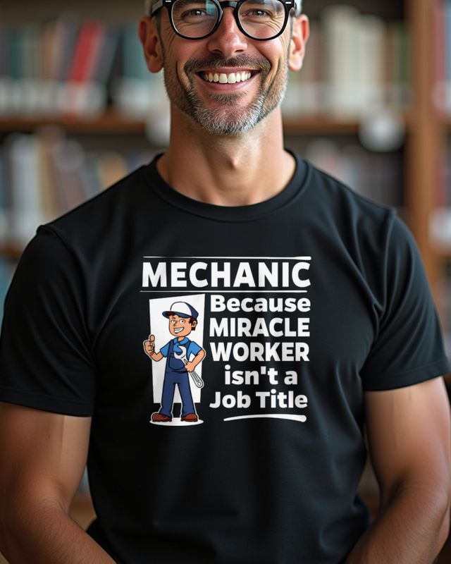 Mechanic Miracle Worker - Mechaniker Wunderheiler Spruch – T-Shirt