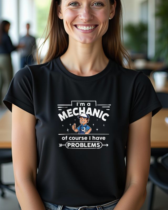 Mechanic Of Course I Have Problems - Funny Mechanic Tee β T-Shirt