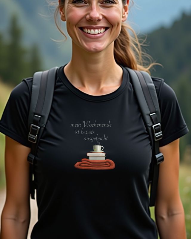 Mein Wochenende ist ausgebucht - Buch Decke Tee Lesen