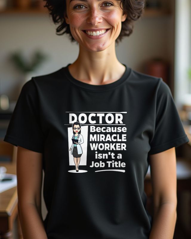 Miracle Worker - Lustiges Geschenk für Ärztinnen – T-Shirt