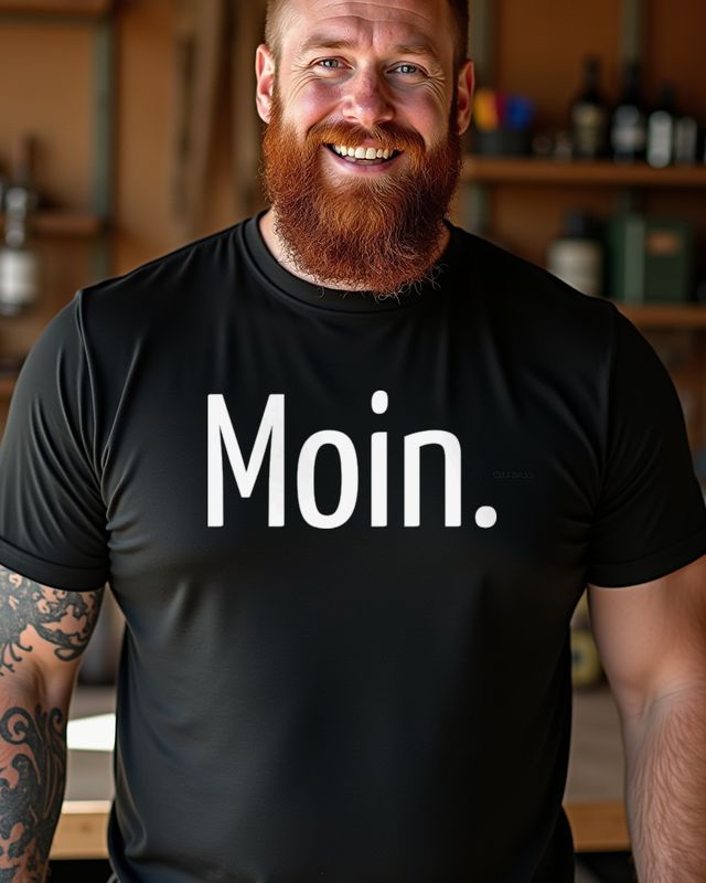 Moin - Northern German Greeting – T-Shirt